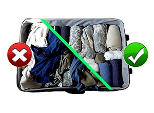 Comment optimiser le rangement de votre valise pour gagner de la place ? -  ON RANGE TOUT