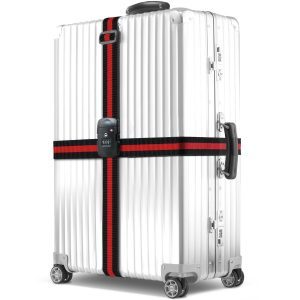 Sangle de valise à bagages avec serrure de 200 cm de long et 5 cm